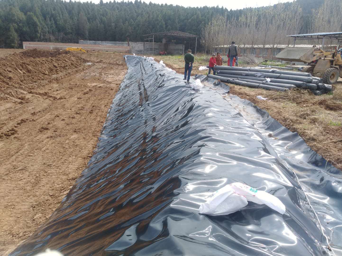 HDPE荔枝视频黄下载防滲膜工藝施工節約周期,汙水處理更隨意